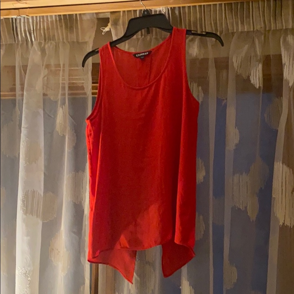 Red shirt from express